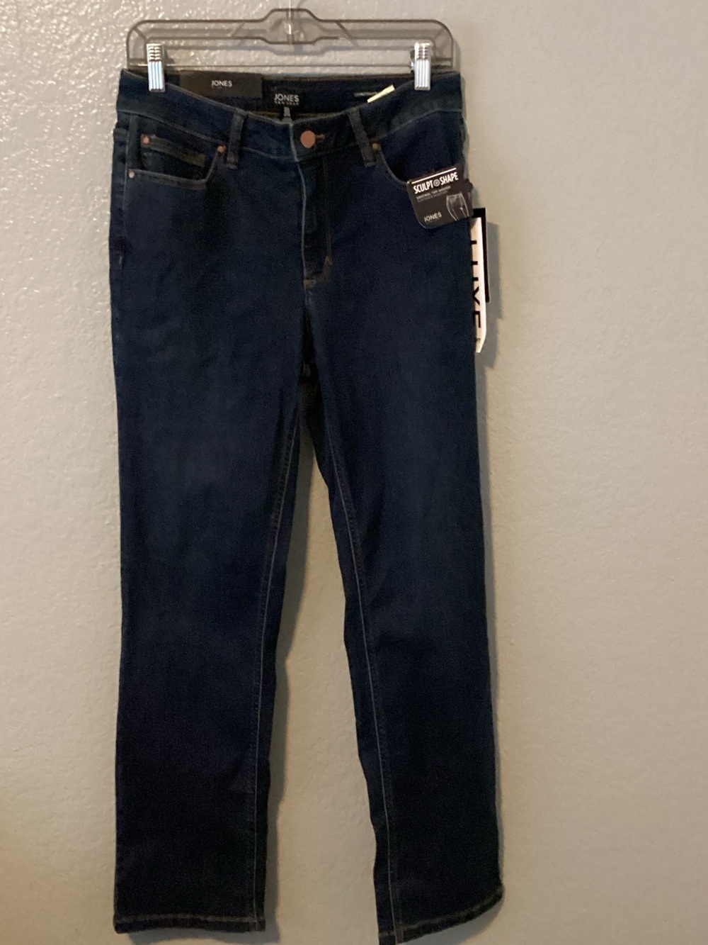 Jones New York  Luxe Women’s Dark Blue Slim Jeans NWT